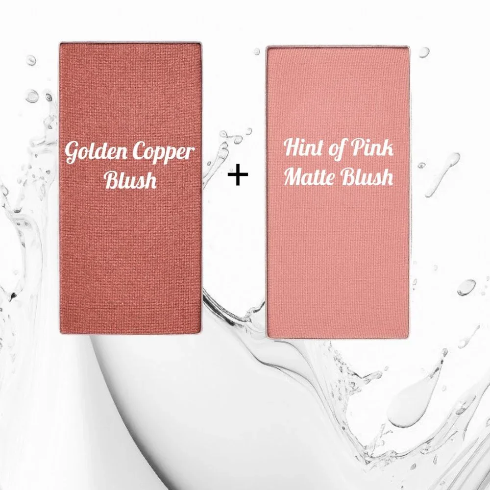 Golden Copper Shimmer Chromafusion Blush - Bundle 2
